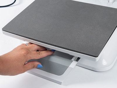 Draw out lower platen MerchMaker_platen